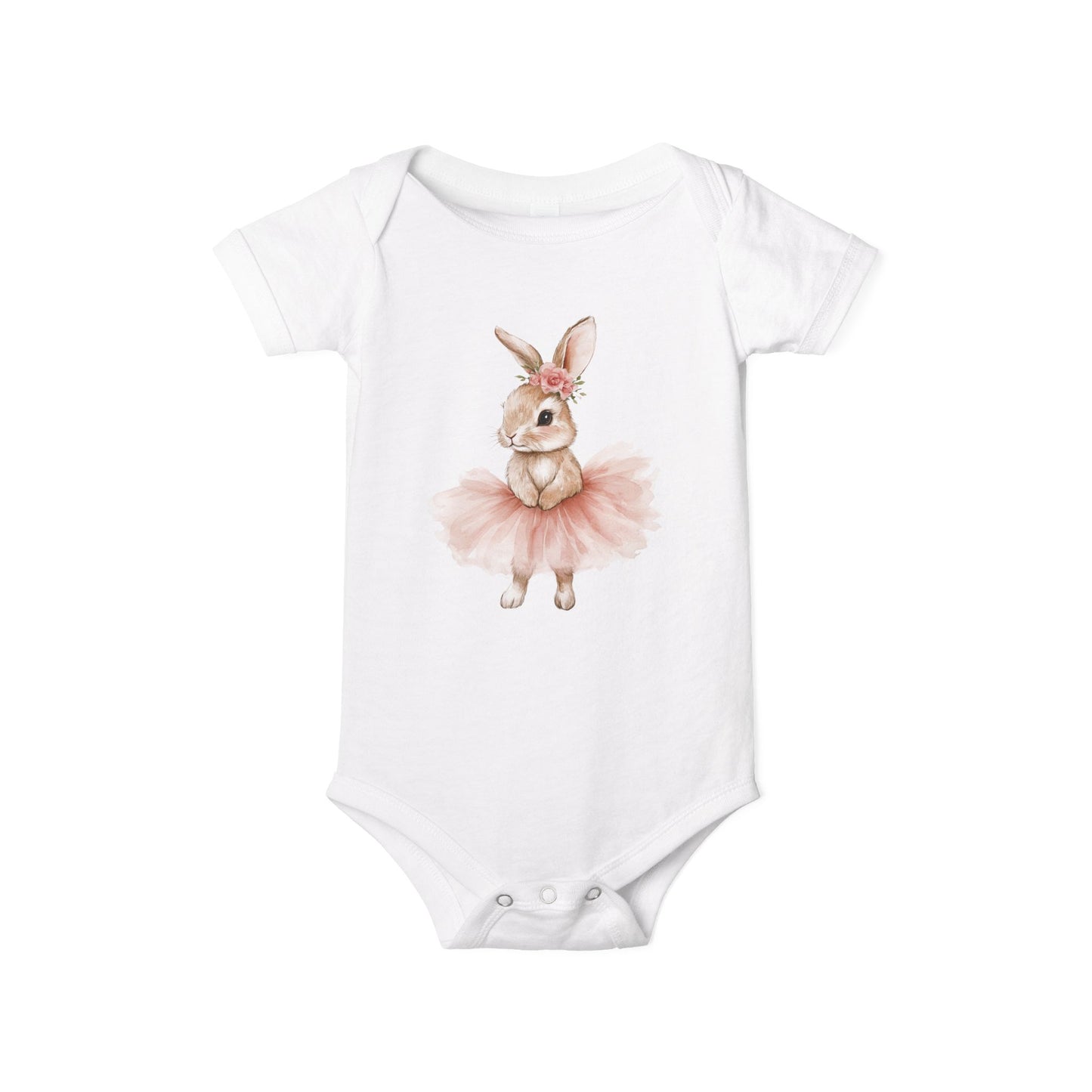 Ballerina Bunny One Piece Bodysuit