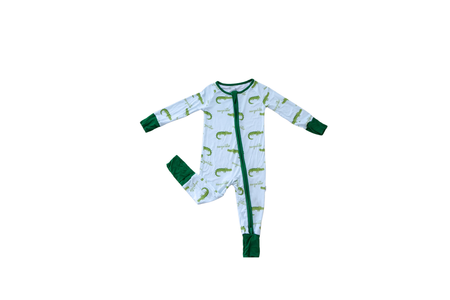 See Ya Later Alligator Bamboo Romper - All The Things Baby
