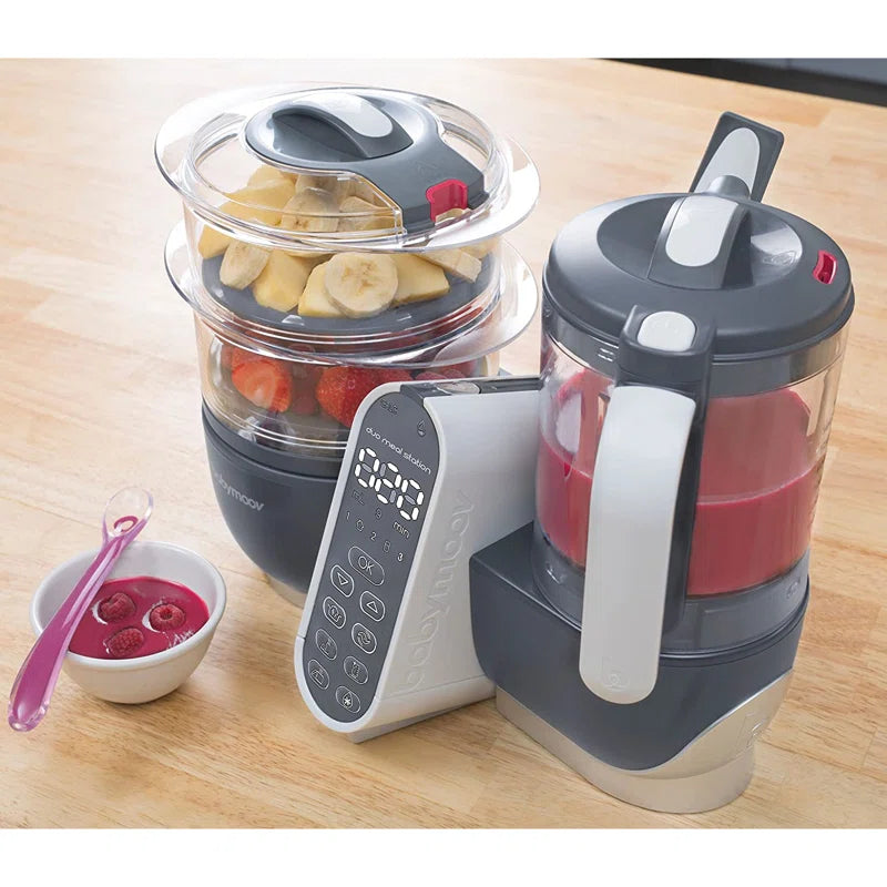 Duo Meal Food Maker Processor with Steam Cooker & Multi-Speed Blender