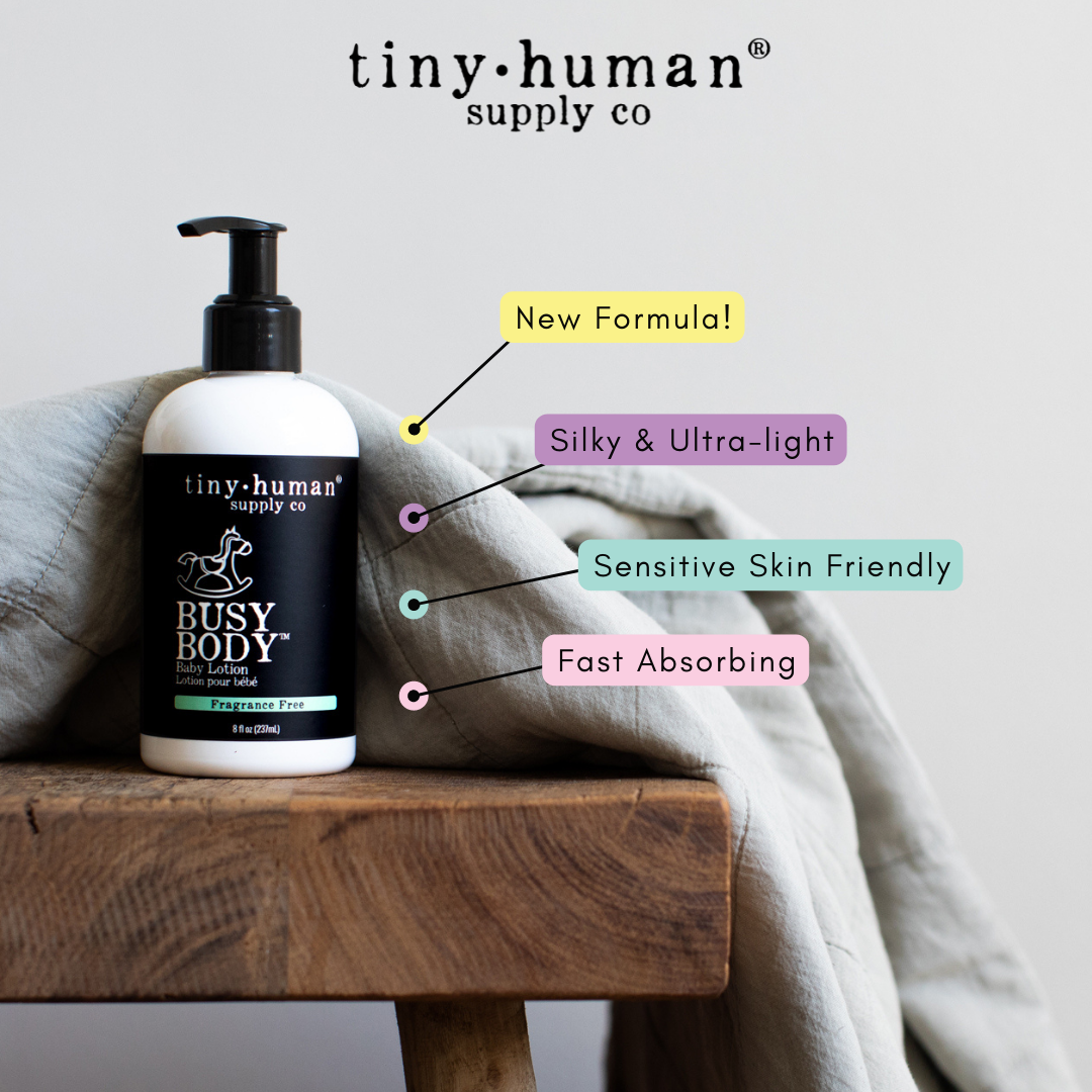 Tiny Human Supply Co. - Busy Body™  Baby Lotion 8oz - All The Things Baby