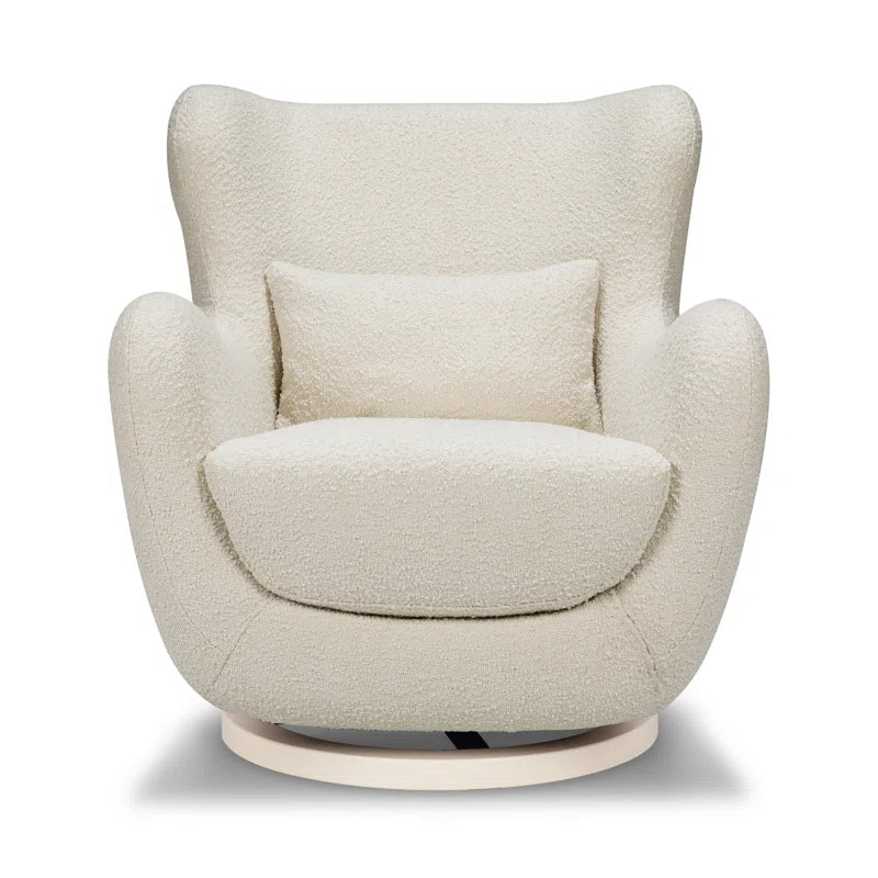 Solstice Swivel Glider in Boucle