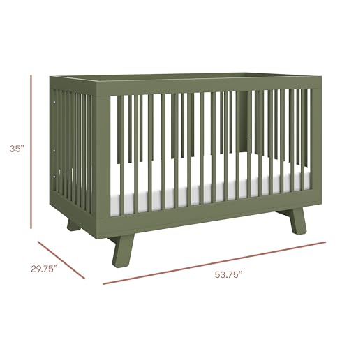 Babyletto Hudson 3-in-1 Convertible Baby Crib - GREENGUARD Gold Certified