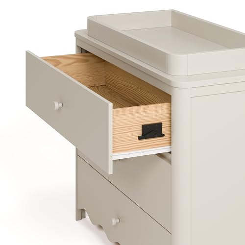 Storkcraft Casablanca 6 Drawer Dresser (Hazelnut) – GREENGUARD Gold Certified
