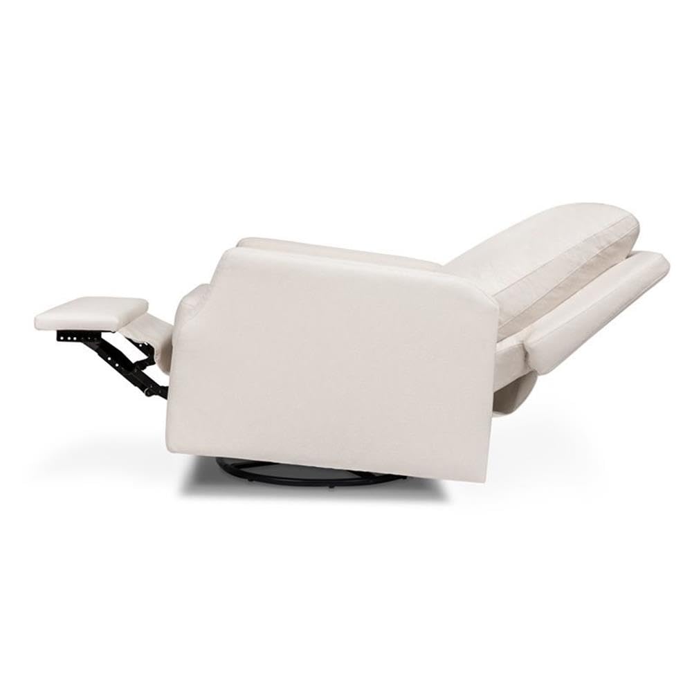 Namesake Crewe Glider Recliner Nursery Chair - GREENGUARD Gold & Certi-PUR US Certified, Ultra Cozy 360° Swivel Rocker Recliner