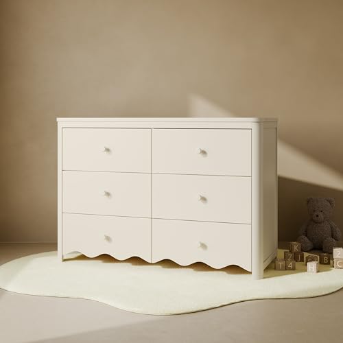 Storkcraft Casablanca 6 Drawer Dresser (Hazelnut) – GREENGUARD Gold Certified