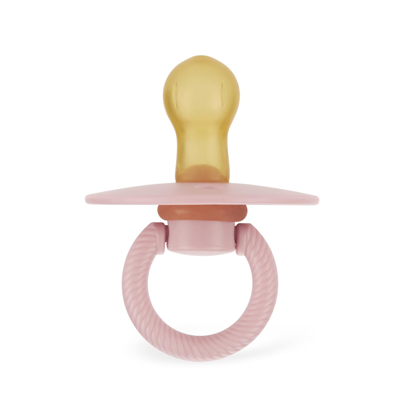 Itzy Ritzy Natural Rubber Pacifiers, Set of 2 – Natural Rubber Newborn Pacifiers with Cherry-Shaped Nipple & Large Air Holes for Added Safety; Set of 2 i