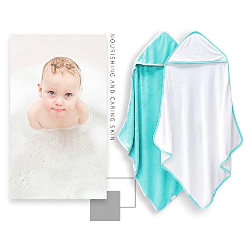 2 Pack Baby Bath Towel - Rayon Made from Bamboo