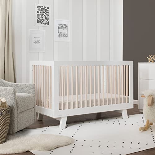 Babyletto Hudson 3-in-1 Convertible Baby Crib - GREENGUARD Gold Certified