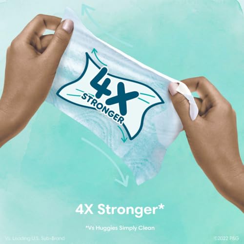 Pampers Baby Wipes Aqua Pure, 99% water-based wipes