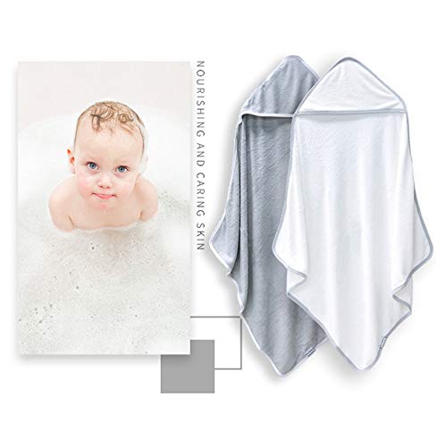 2 Pack Baby Bath Towel - Rayon Made from Bamboo