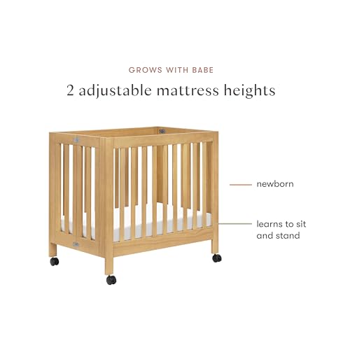 Babyletto Hudson 3-in-1 Convertible Baby Crib - GREENGUARD Gold Certified