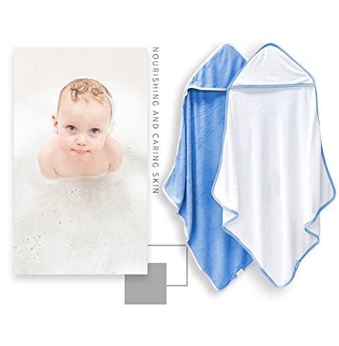 2 Pack Baby Bath Towel - Rayon Made from Bamboo