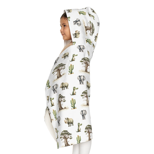 Child Hooded Towel - Animal Friends