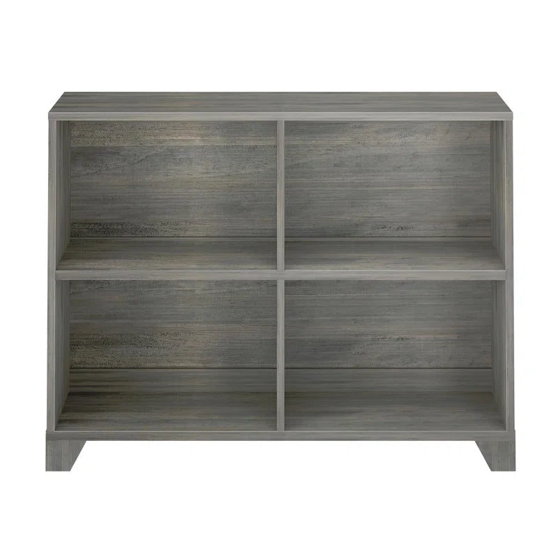 Kingswood 32.8'' H X 43.3'' W Solid Wood Standard Bookcase