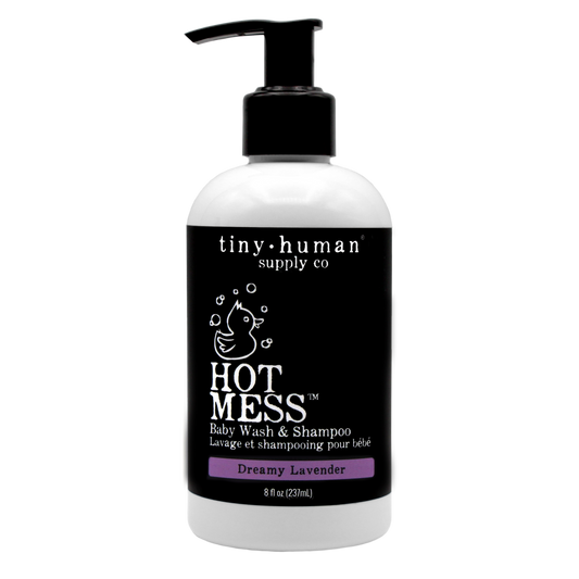 Tiny Human Supply Co. - Hot Mess™  Shampoo and Baby Wash 8oz - All The Things Baby