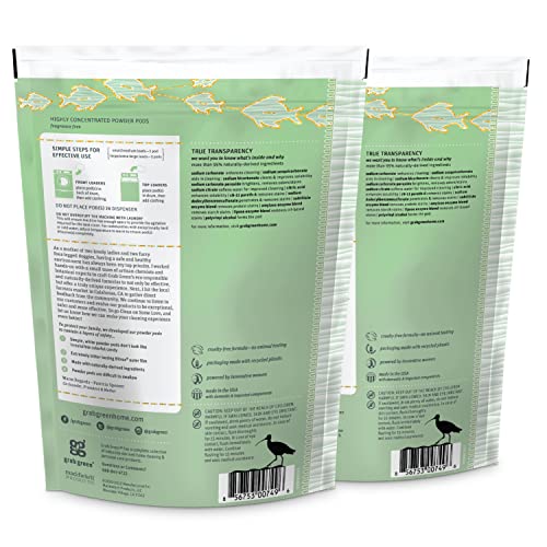 Grab Green Newborn Baby Laundry Detergent Pods, 60 Loads