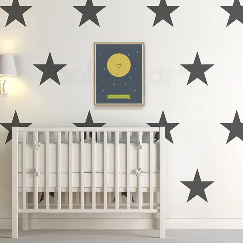 Abstract Non-Wall Damaging Wall Decal