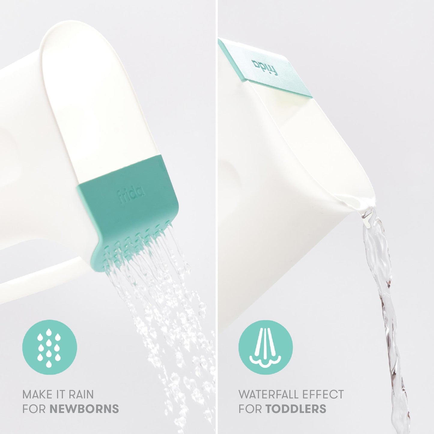Frida Baby Control The Flow Bath Rinse Cup, Tear Free Rinser