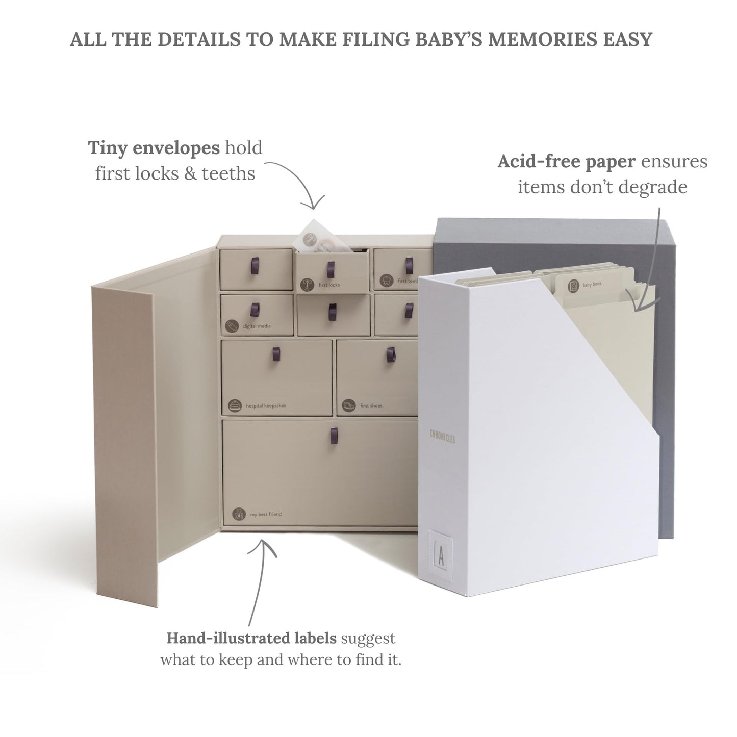 Savor | The Original Deluxe Baby Keepsake Box
