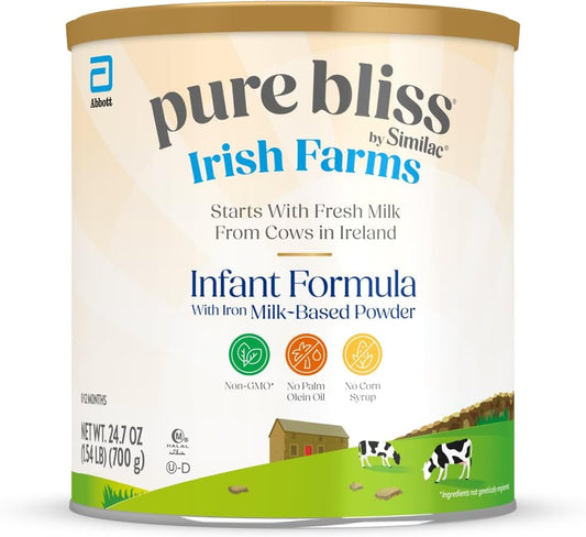 Pure Bliss Irish Farms, Easy-to-Digest Baby Formula, Infant Formula