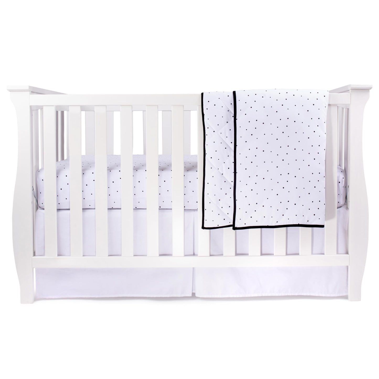 Ely’s & Co. Baby Crib Bedding Sets for Boys and Girls — 4 Piece Set Includes Crib Sheet