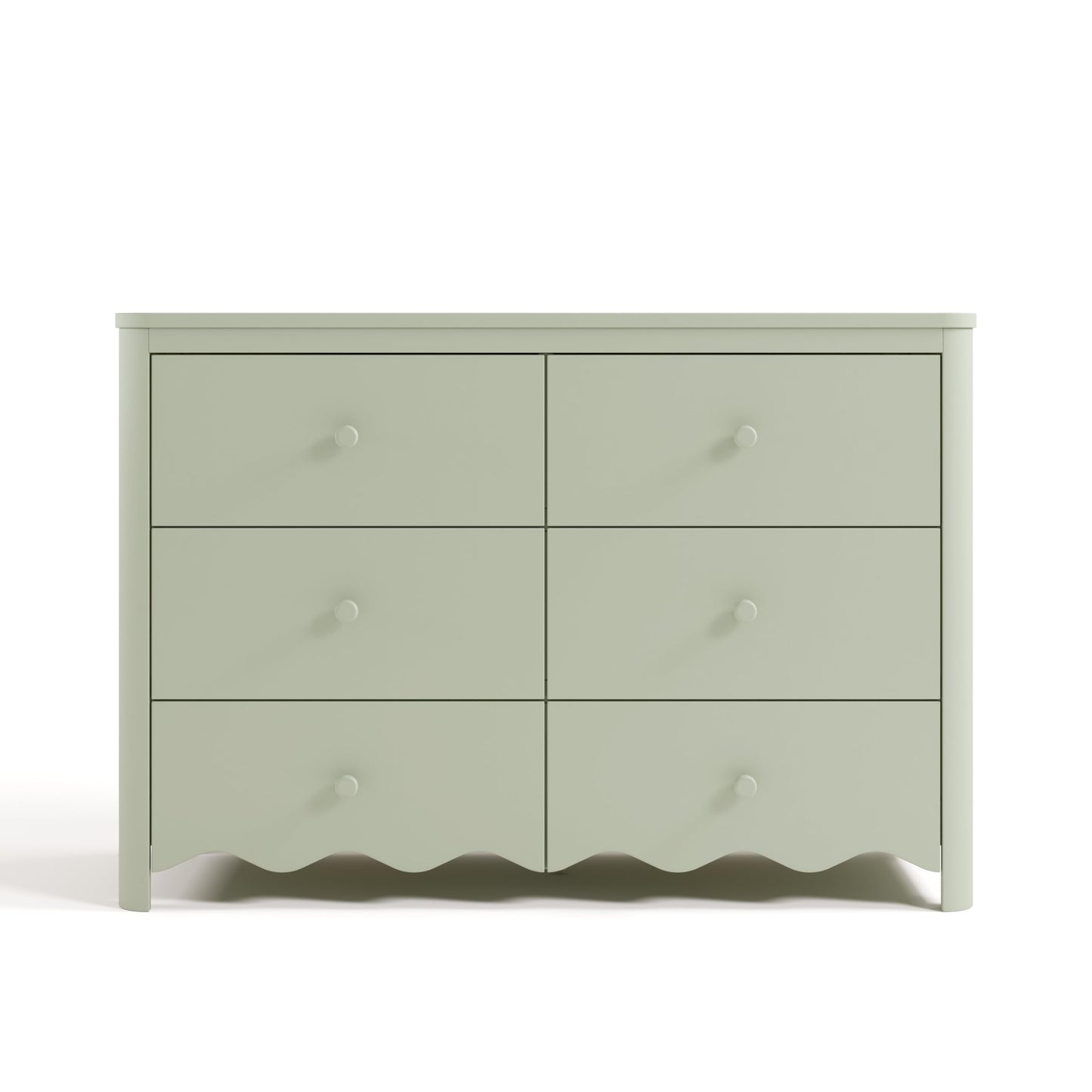 Storkcraft Casablanca 6 Drawer Dresser (Hazelnut) – GREENGUARD Gold Certified