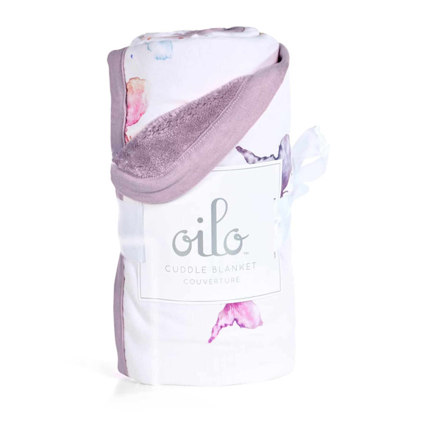 Oilo Baby Blanket, Luxury Soft Plush Backing & 100% Turkish Cotton Jersey Print