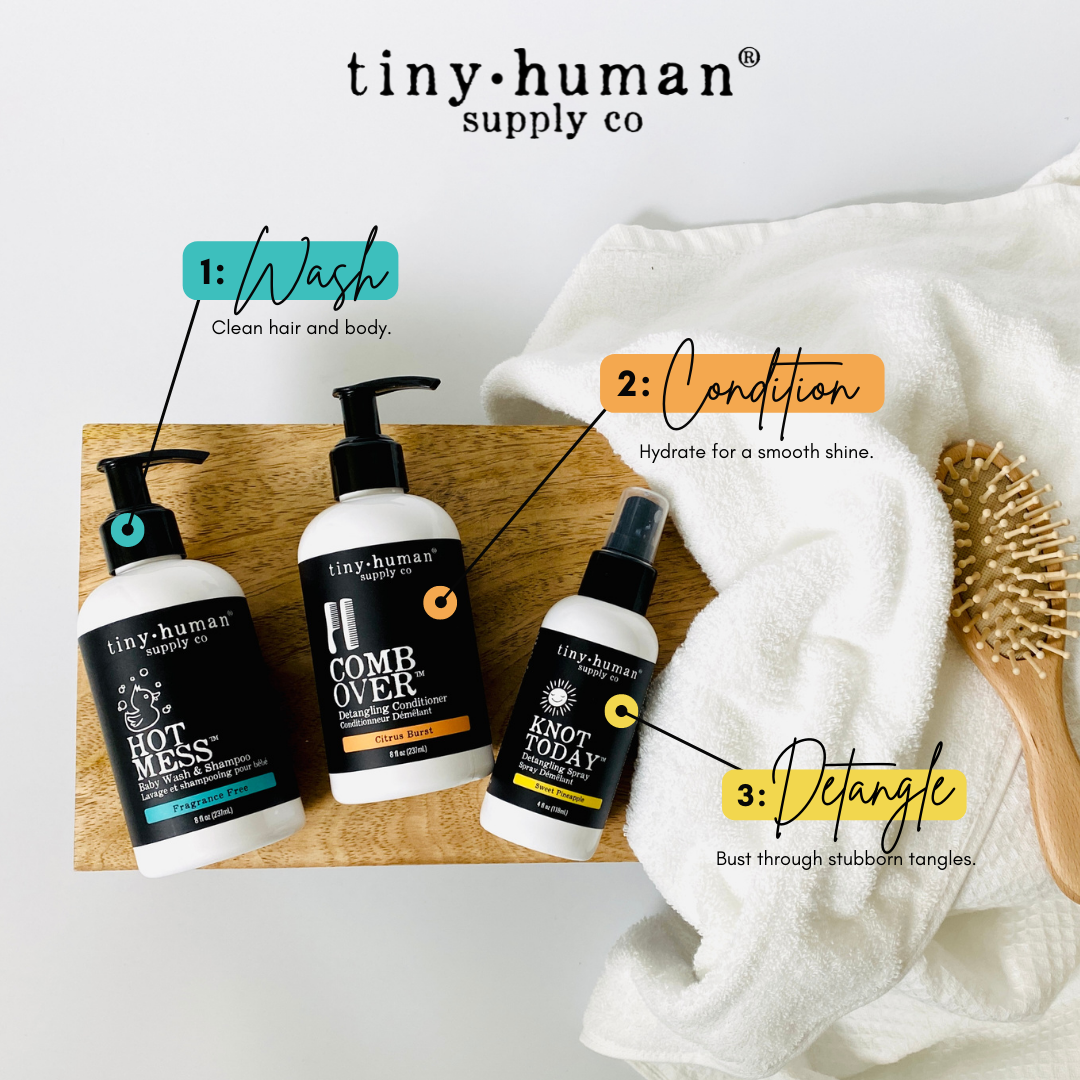 Tiny Human Supply Co. - Comb Over Detangling Conditioner - All The Things Baby