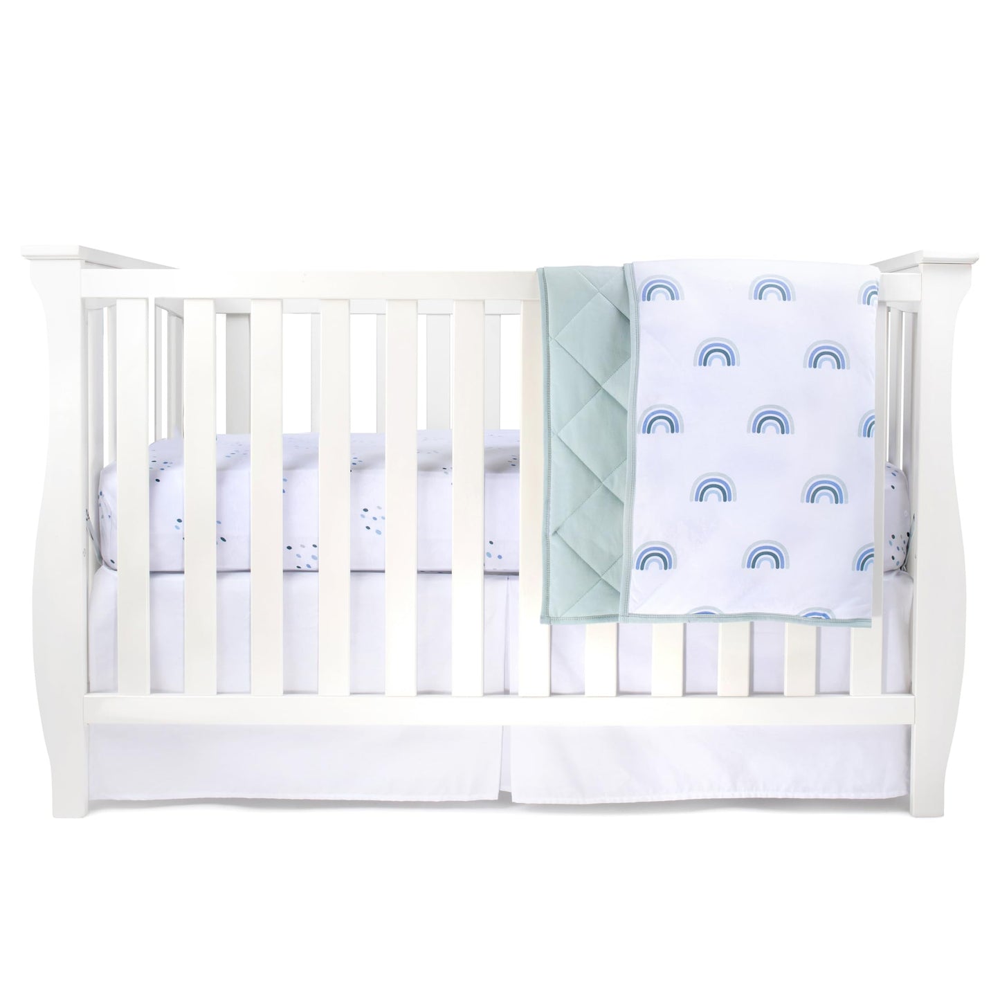 Ely’s & Co. Baby Crib Bedding Sets for Boys and Girls — 4 Piece Set Includes Crib Sheet