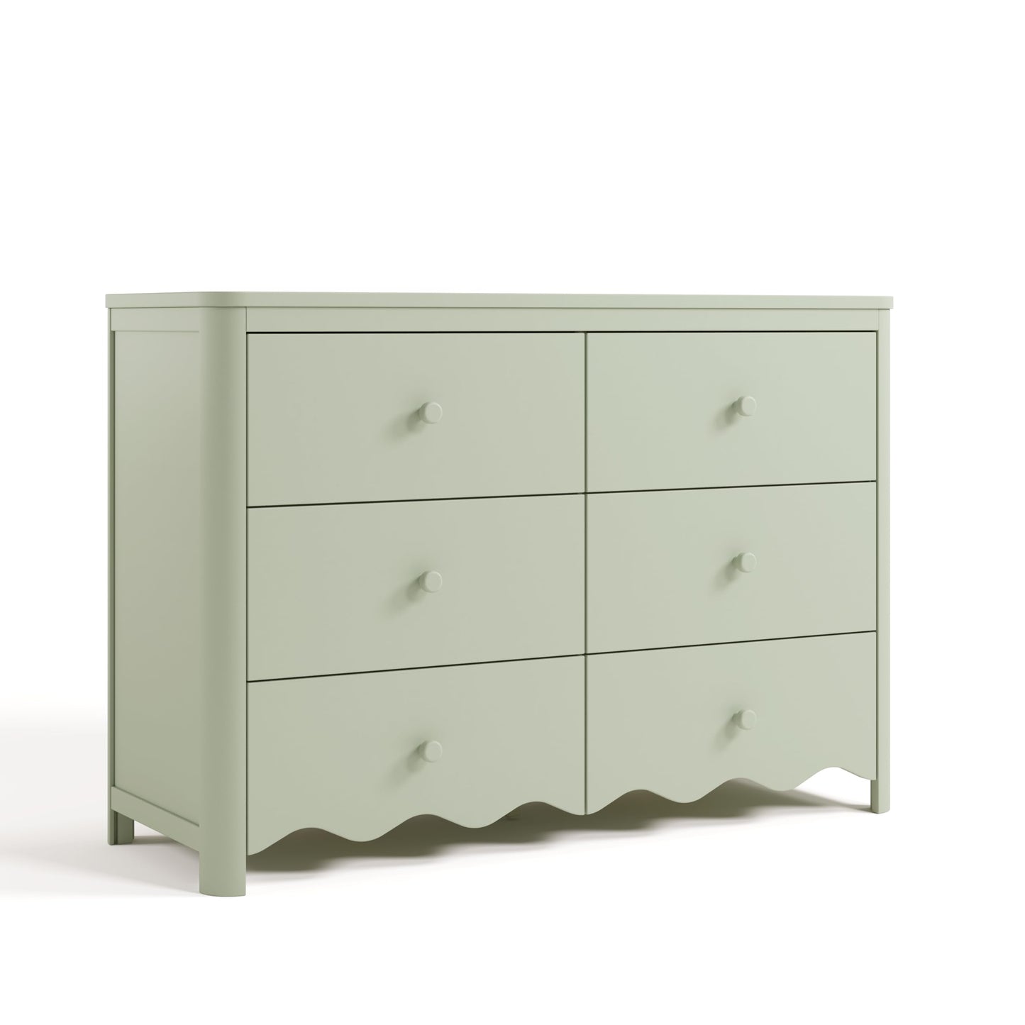 Storkcraft Casablanca 6 Drawer Dresser (Hazelnut) – GREENGUARD Gold Certified