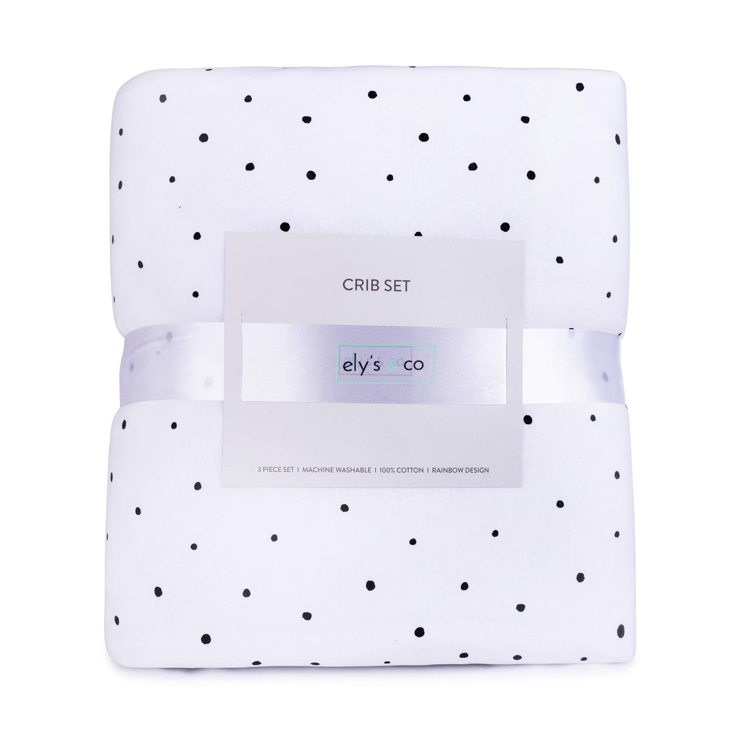 Ely’s & Co. Baby Crib Bedding Sets for Boys and Girls — 4 Piece Set Includes Crib Sheet