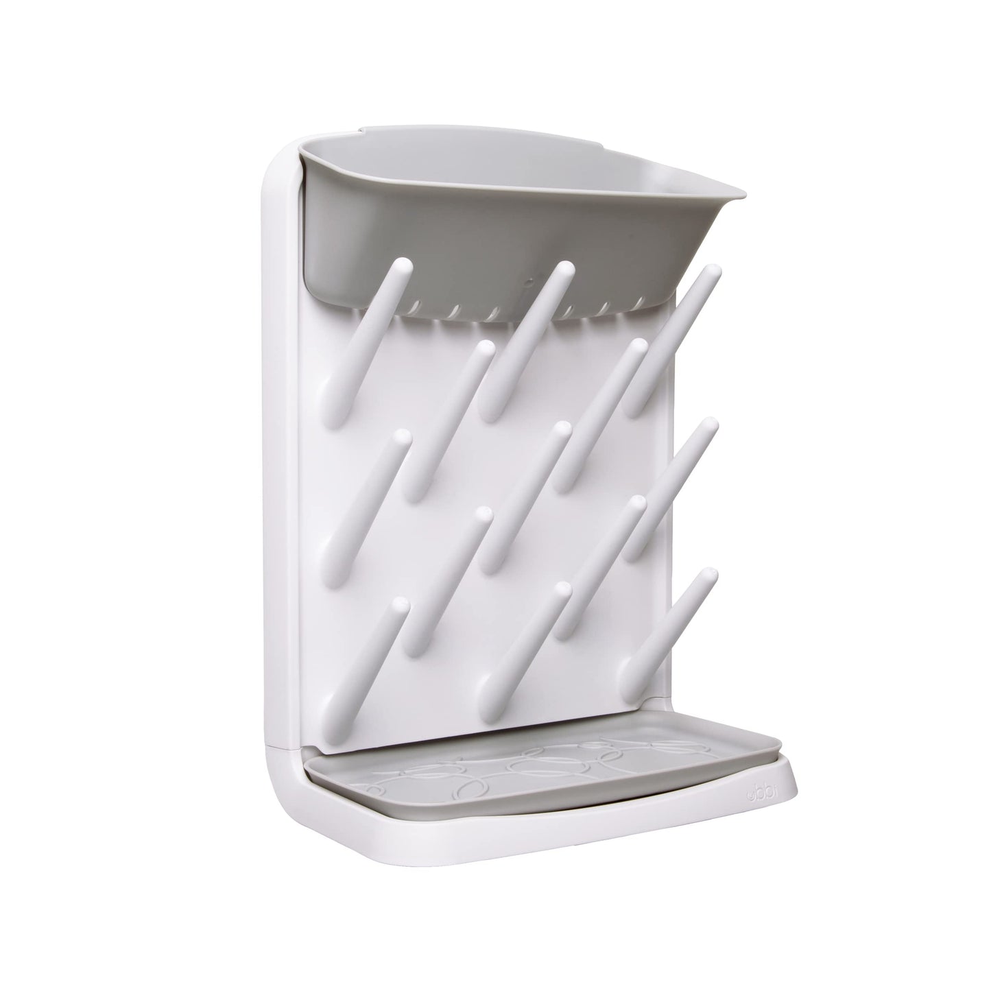 Ubbi Vertical Baby Bottle Drying Rack,Taupe