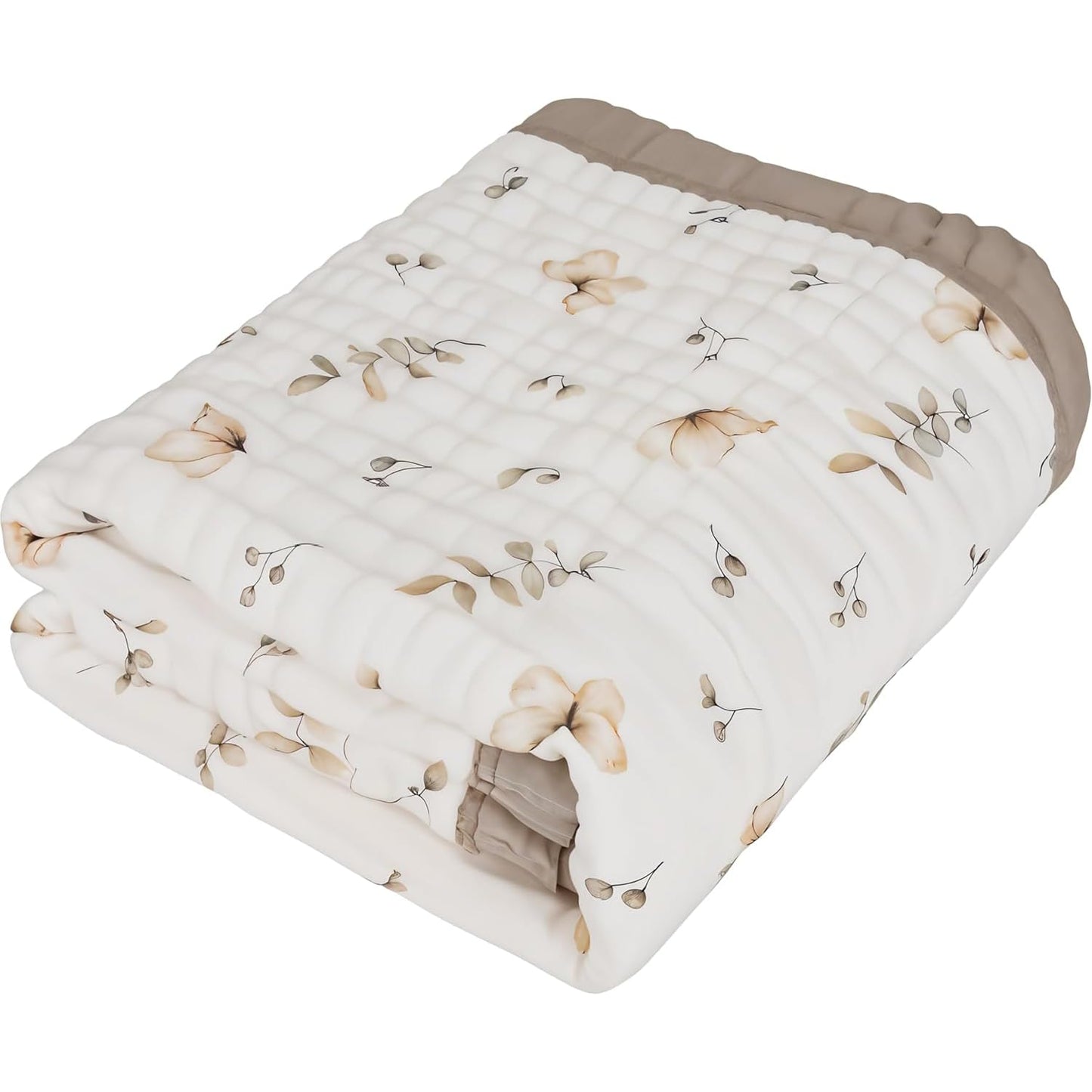 Organic Cotton Muslin Baby Blanket for Boys and Girls