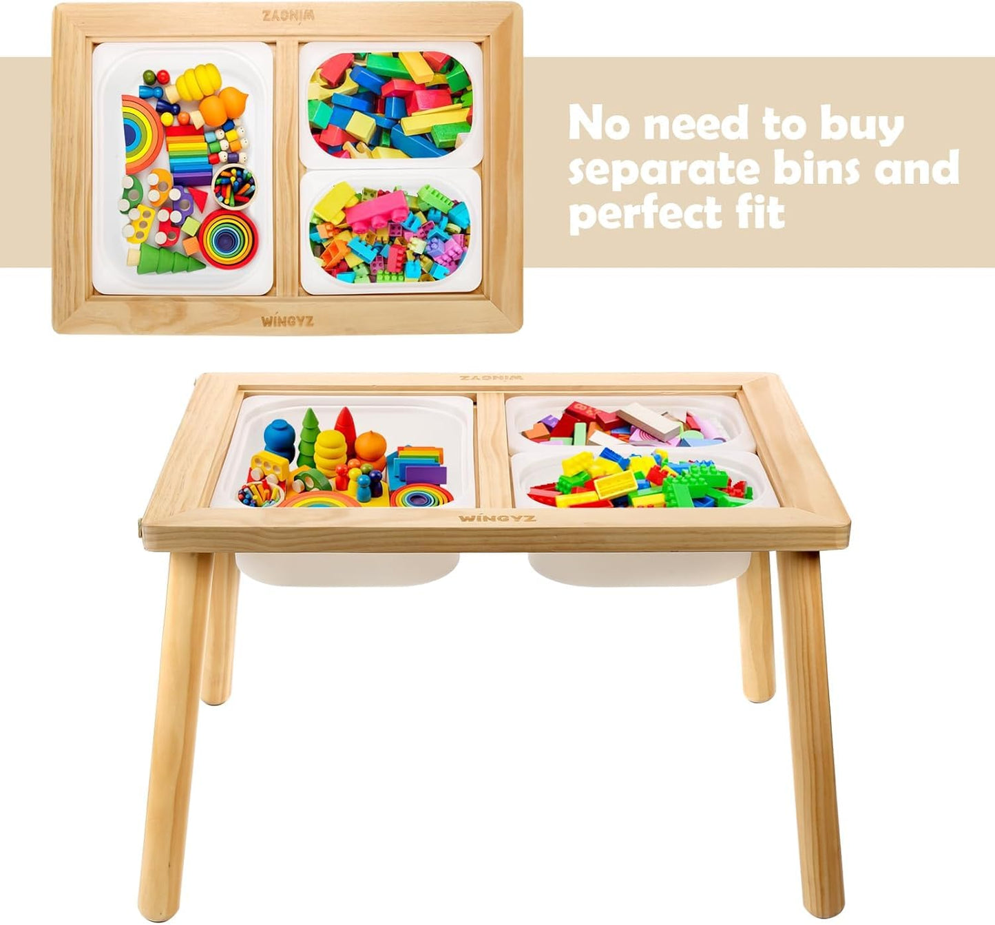 wingyz Sensory Table and Chair Set