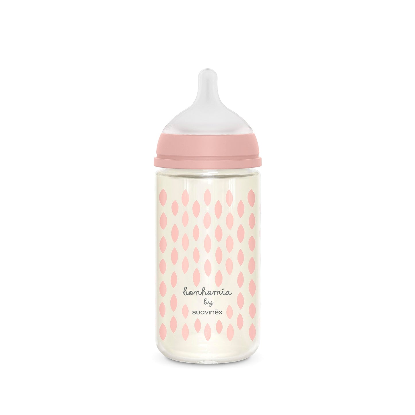 Suavinex Bonhomia Glass Baby Bottle with SX PRO Silicone Nipple, Anti Colic Baby Bottles3 Pack
