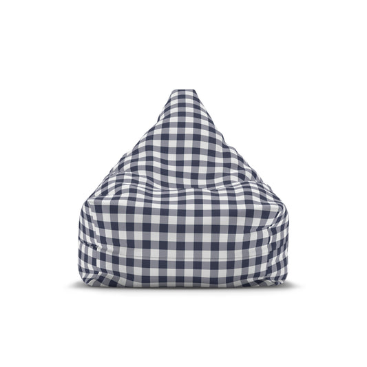 Little Gentleman Gingham Bean Bag Cover