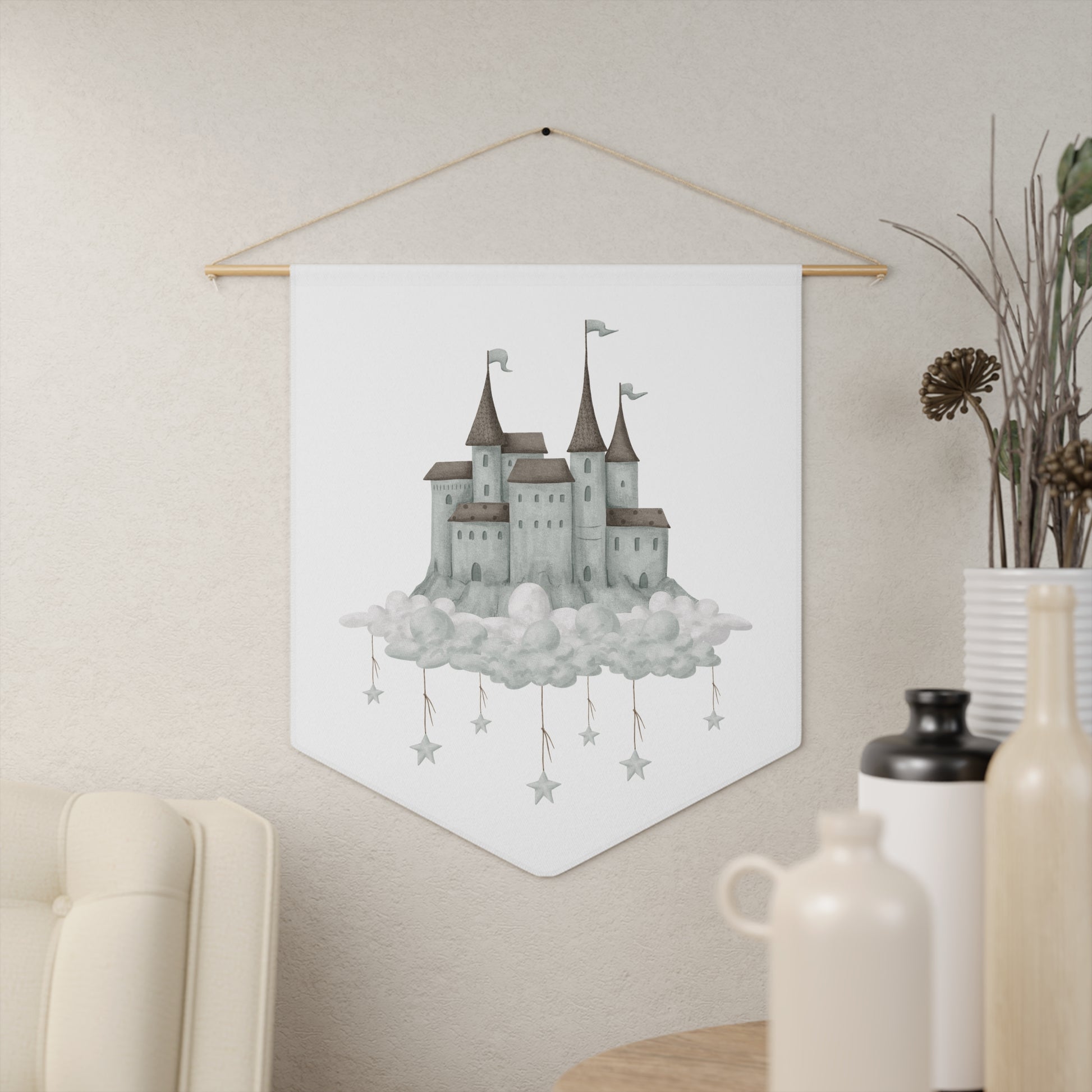 Nursery Decor Pennant - All The Things Baby
