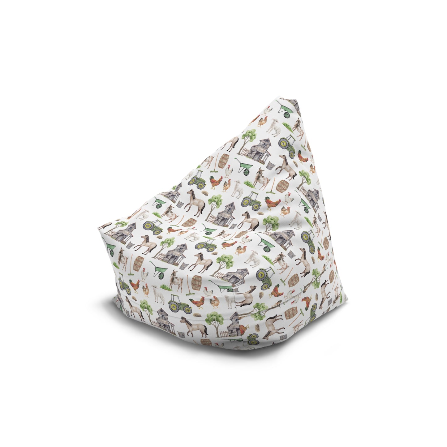 Kids' Bean Bag Chair Cover - Farm Life