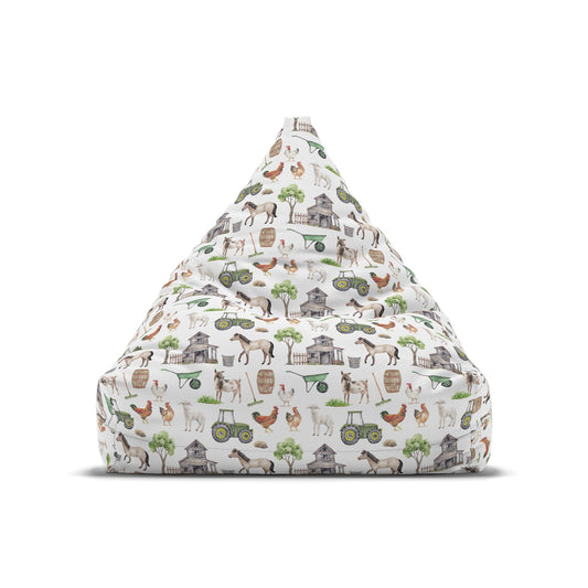 Kids' Bean Bag Chair Cover - Farm Life