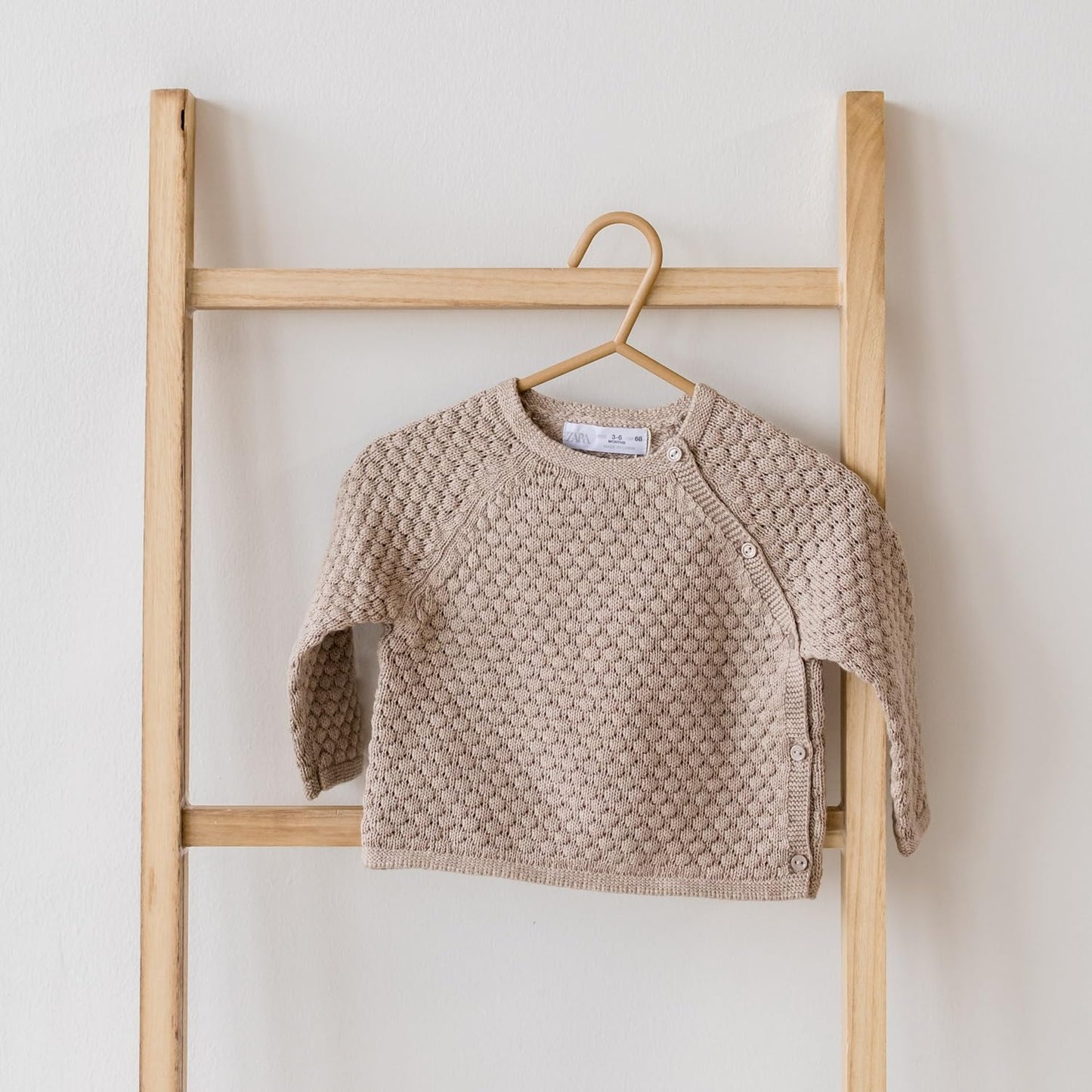 Sustainable Wheat Straw Plastic Toddler & Kids Hangers – Pack of 30