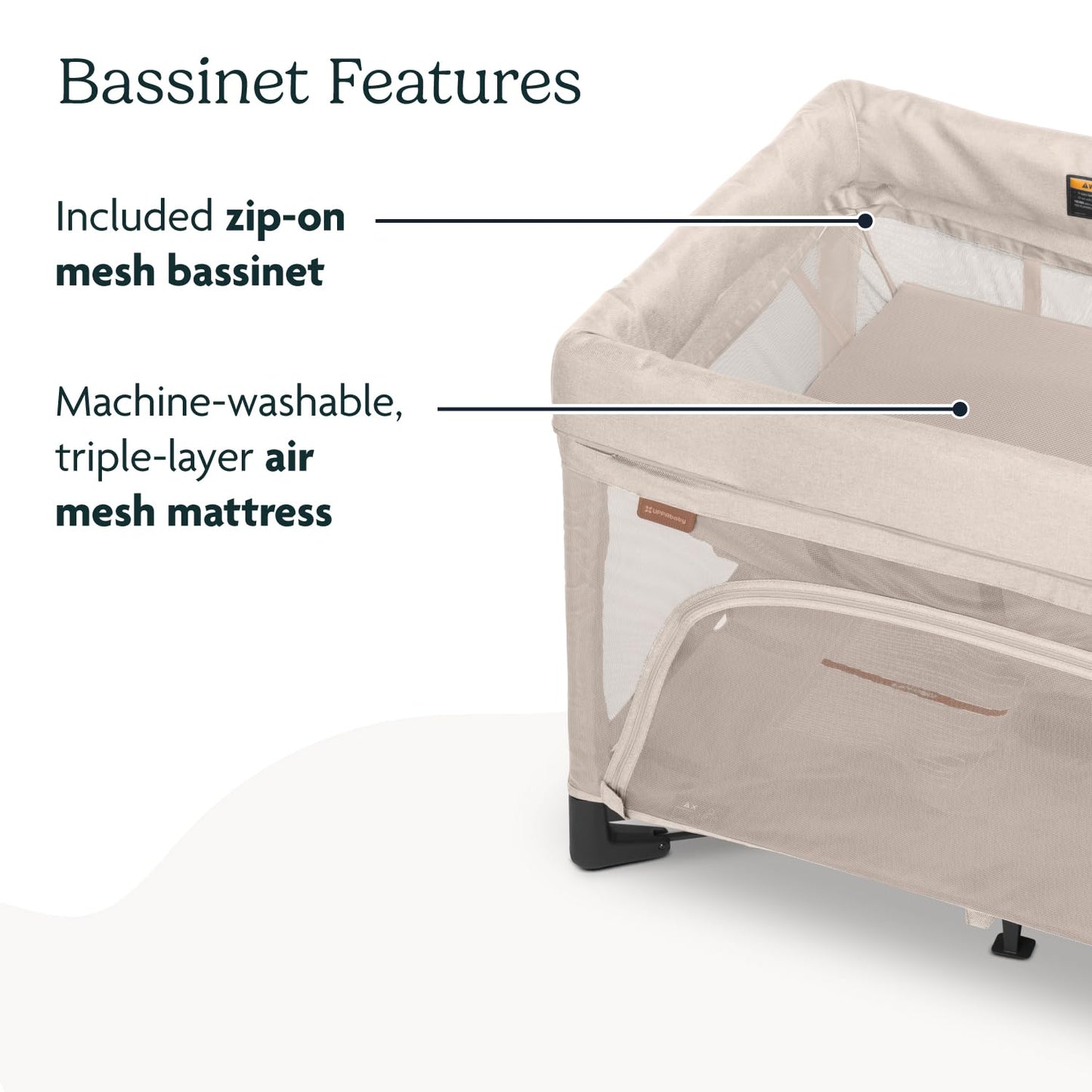 UPPAbaby Remi Playard | Deluxe 3-in-1 Portable Playard