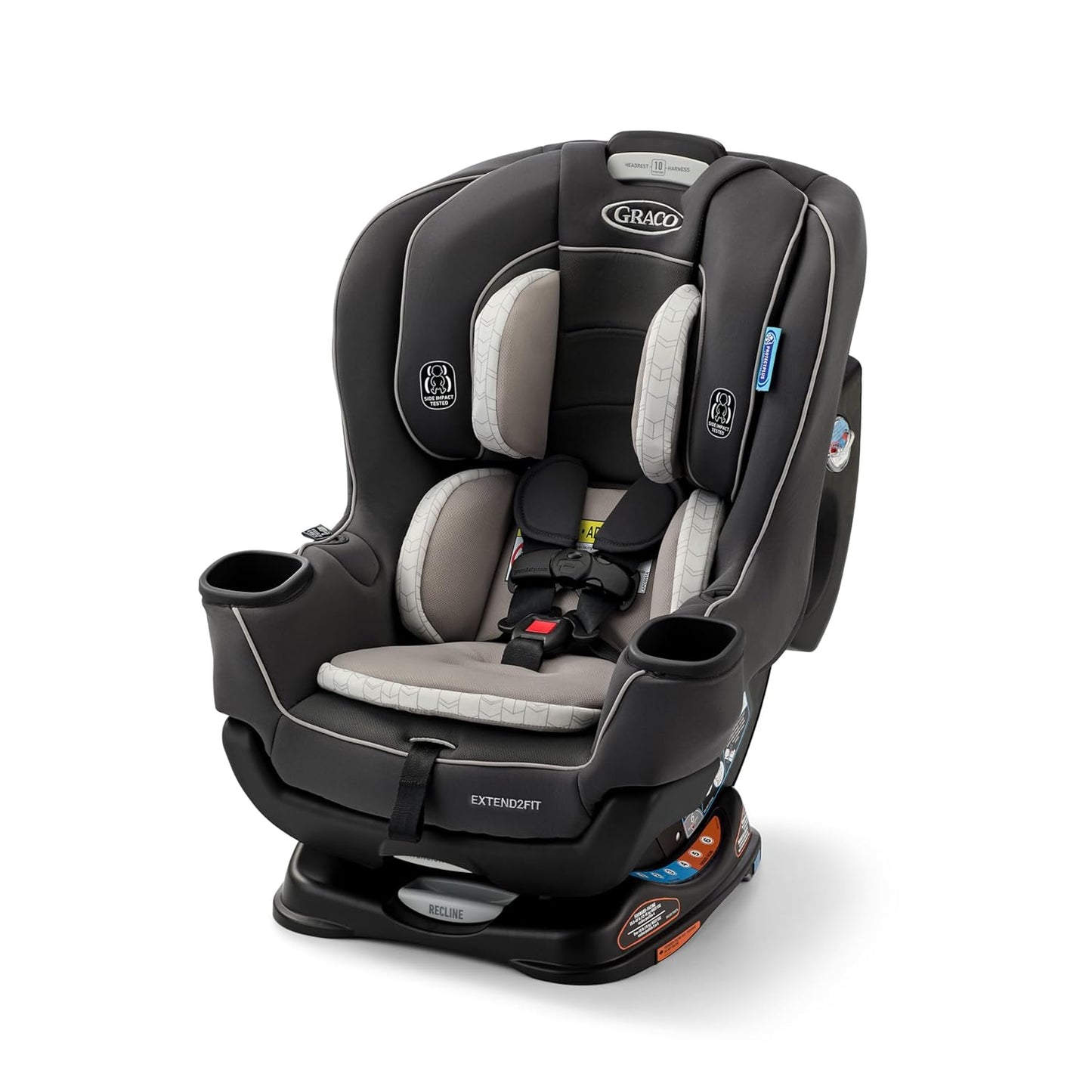 Graco Extend2Fit Convertible Baby Car Seat, Rear and Forward Facing