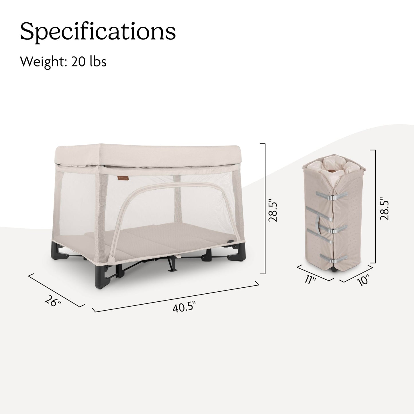 UPPAbaby Remi Playard | Deluxe 3-in-1 Portable Playard