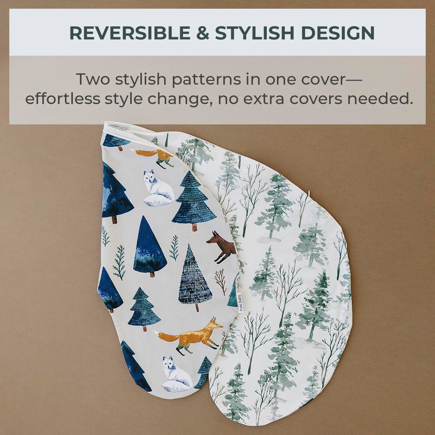 Pobibaby 1-Pack Premium Nursing Pillow Cover