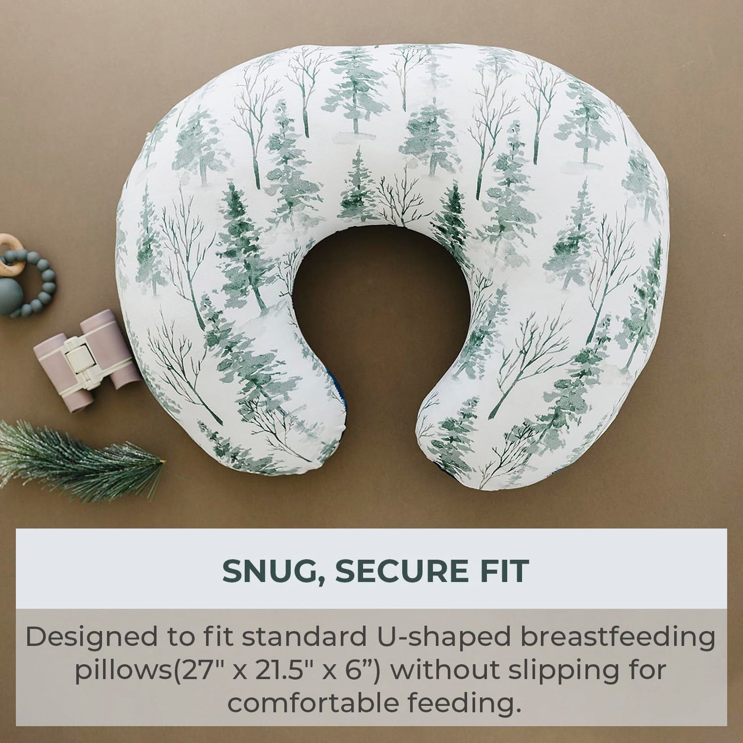 Pobibaby 1-Pack Premium Nursing Pillow Cover