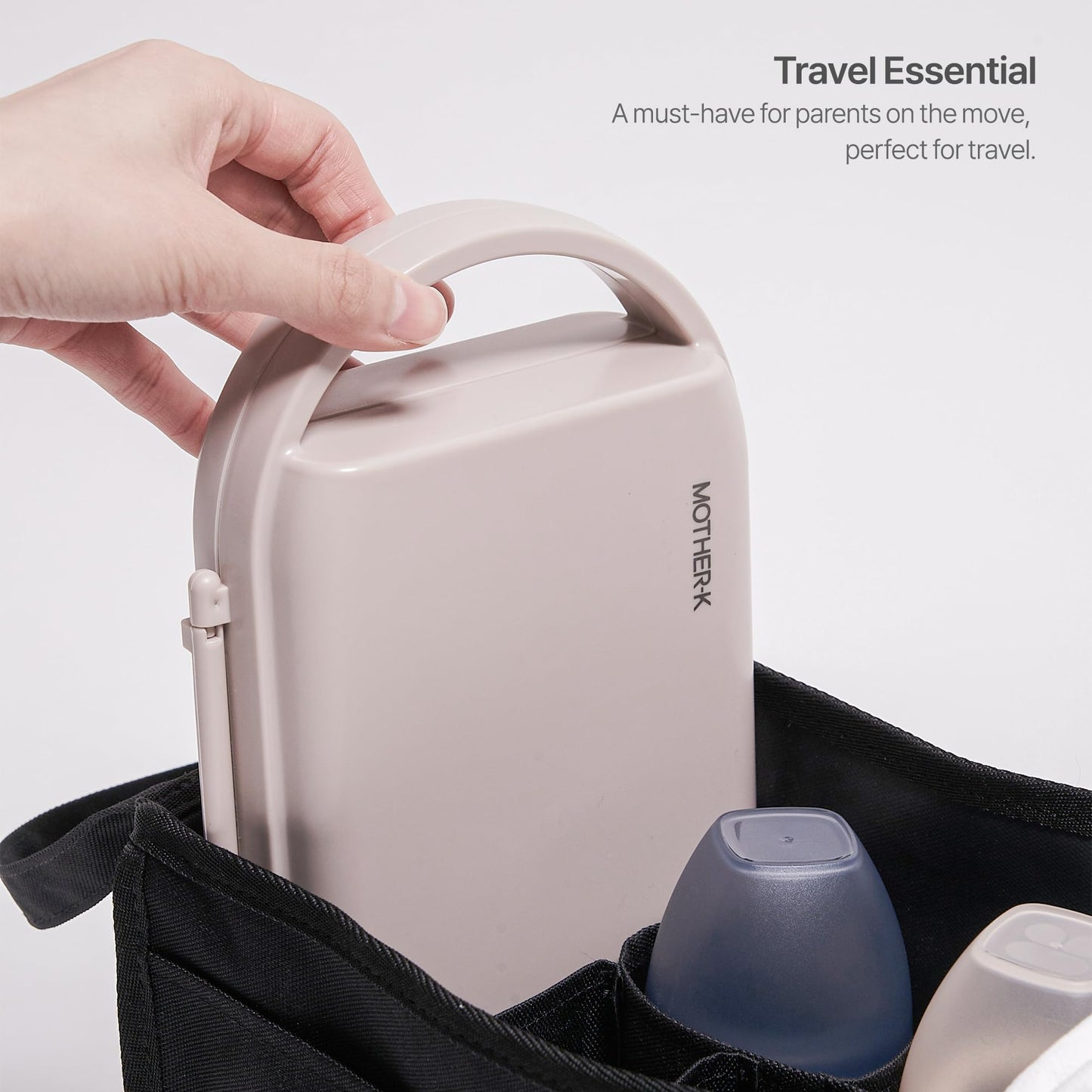 MOTHER-K Travel Baby Bottle Drying Rack Set