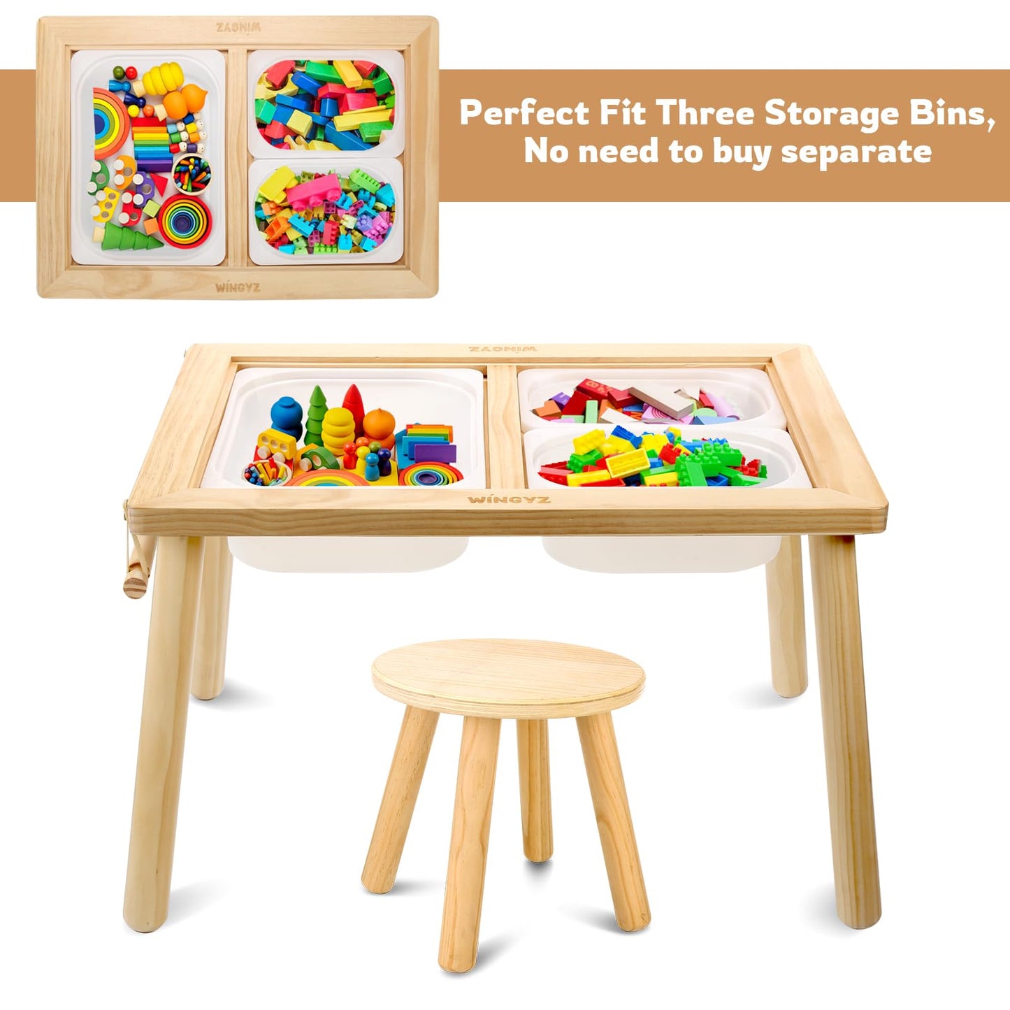 wingyz Sensory Table and Chair Set