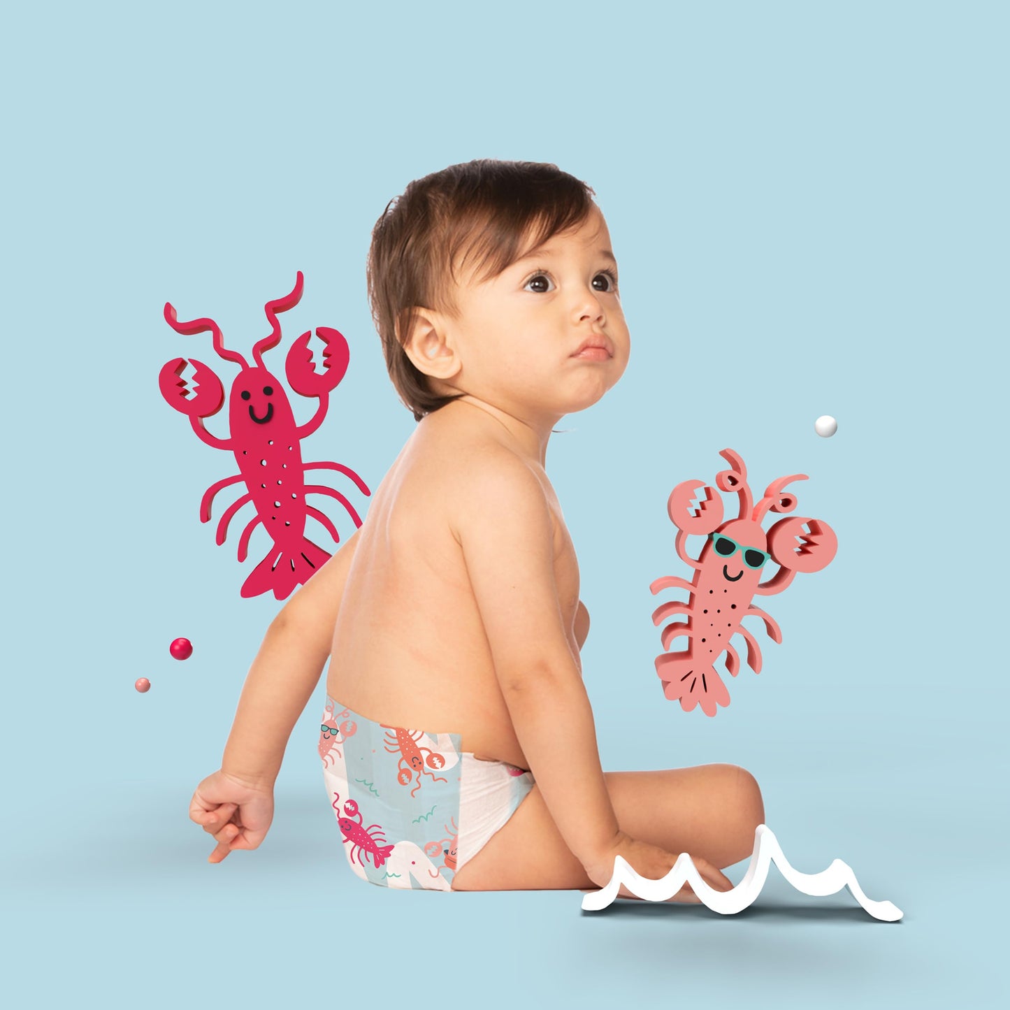Hello Bello Premium Swim Diapers I Eco-Friendly Disposable Swim Dipes for Babies and Kids