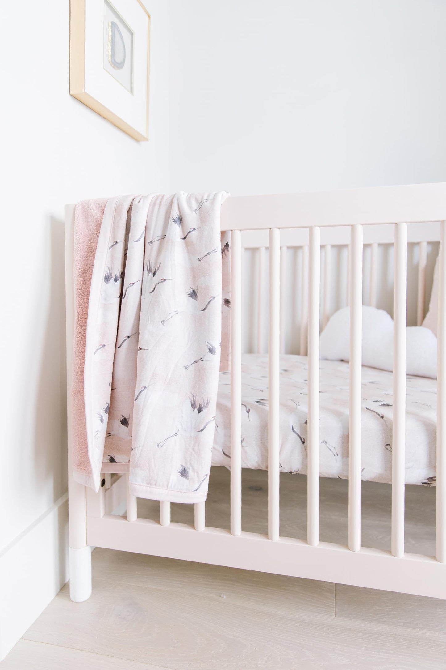 Oilo Baby Blanket, Luxury Soft Plush Backing & 100% Turkish Cotton Jersey Print