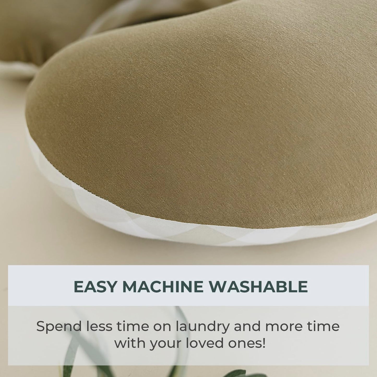 Pobibaby 1-Pack Premium Nursing Pillow Cover